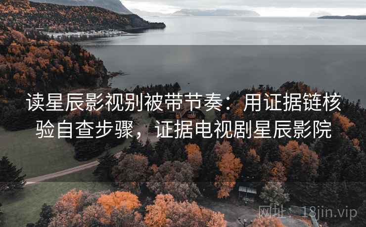 读星辰影视别被带节奏：用证据链核验自查步骤，证据电视剧星辰影院